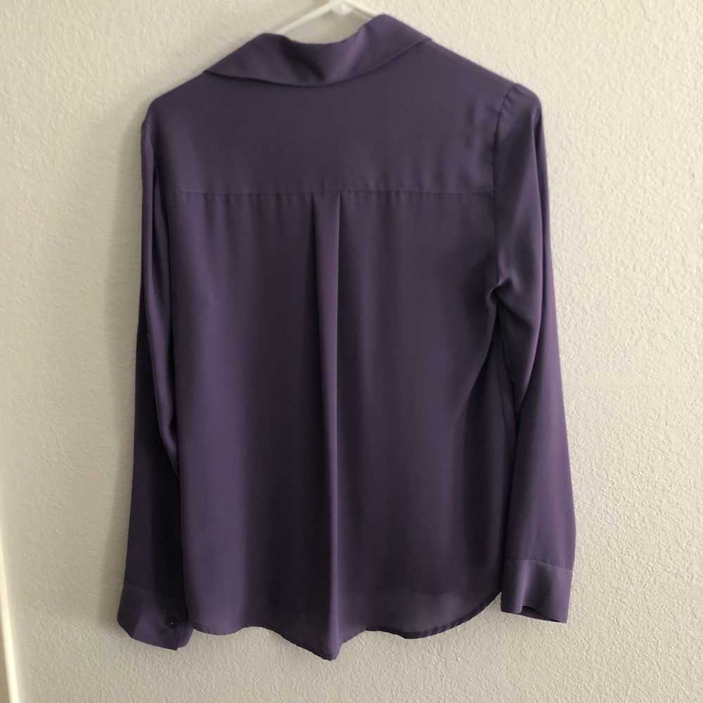 Purple button up - Picture 2 of 2